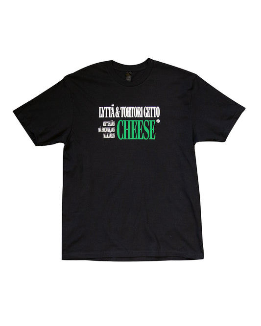 LYTTÄ & TOHTORI GETTO "CHEESE" T-PAITA (1)