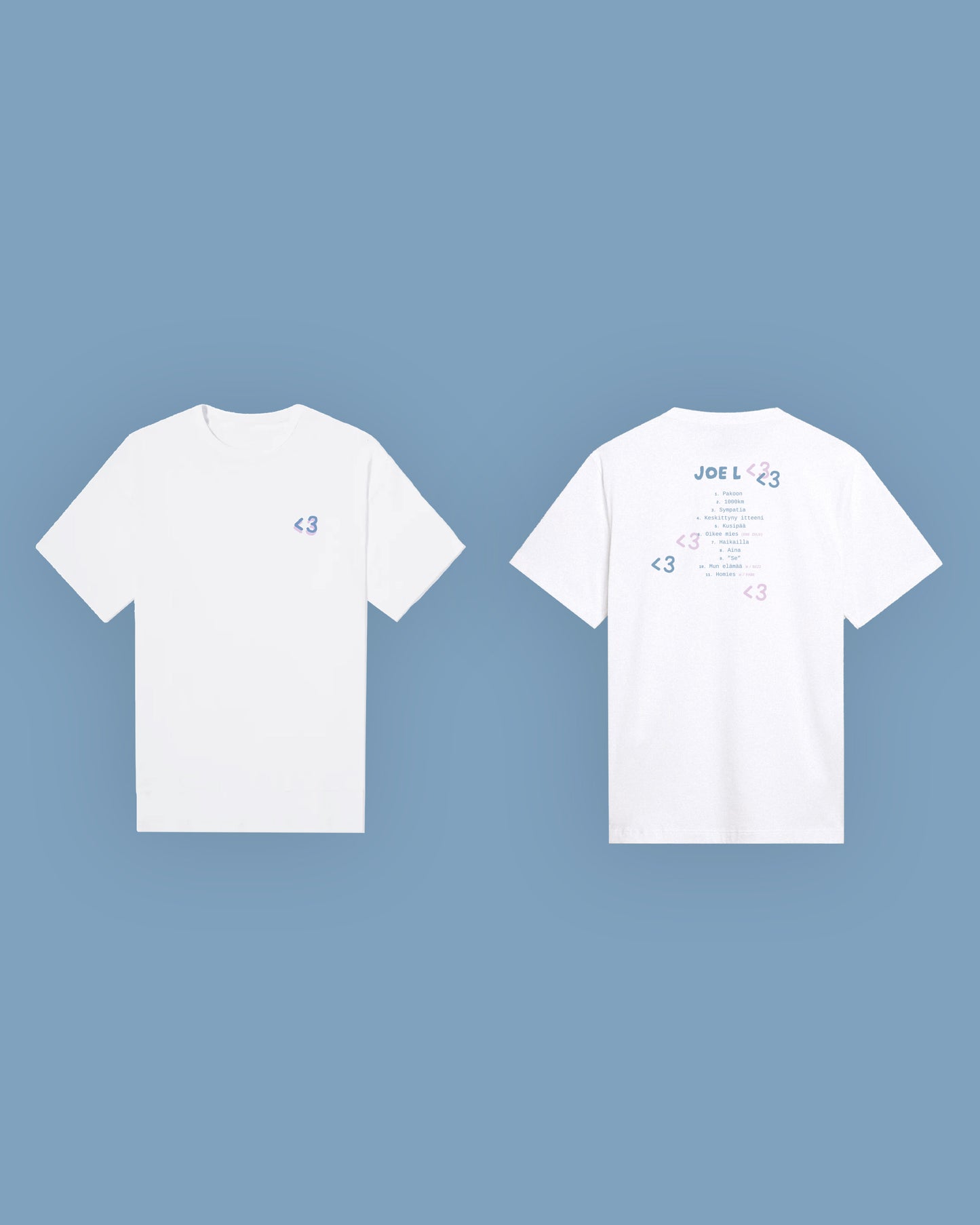 JOE L "<3" T-PAITA