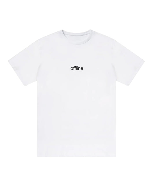 Whereismike t-paita - valkoinen