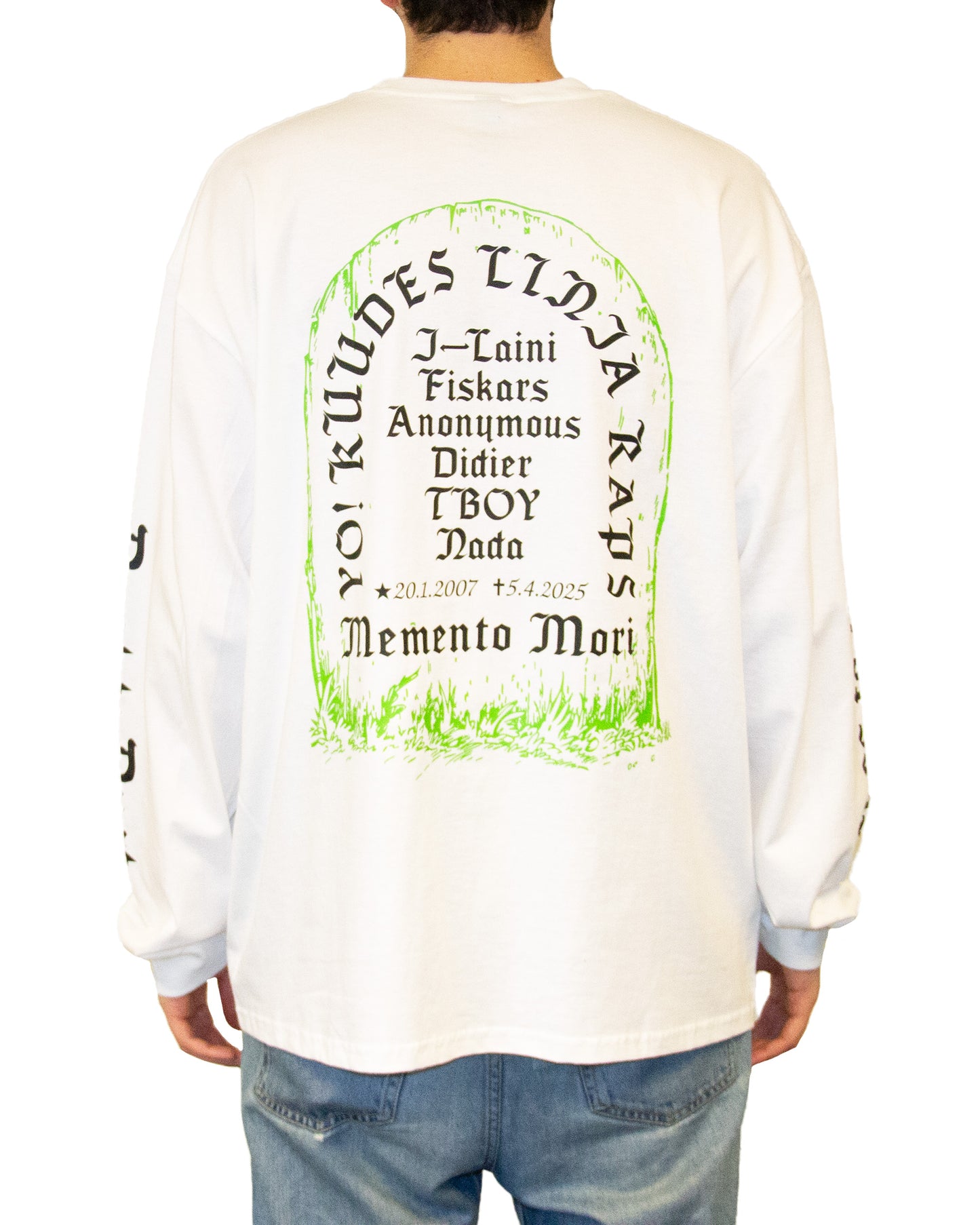 RIP Yo! Kuudes Linja Raps -Longsleeve